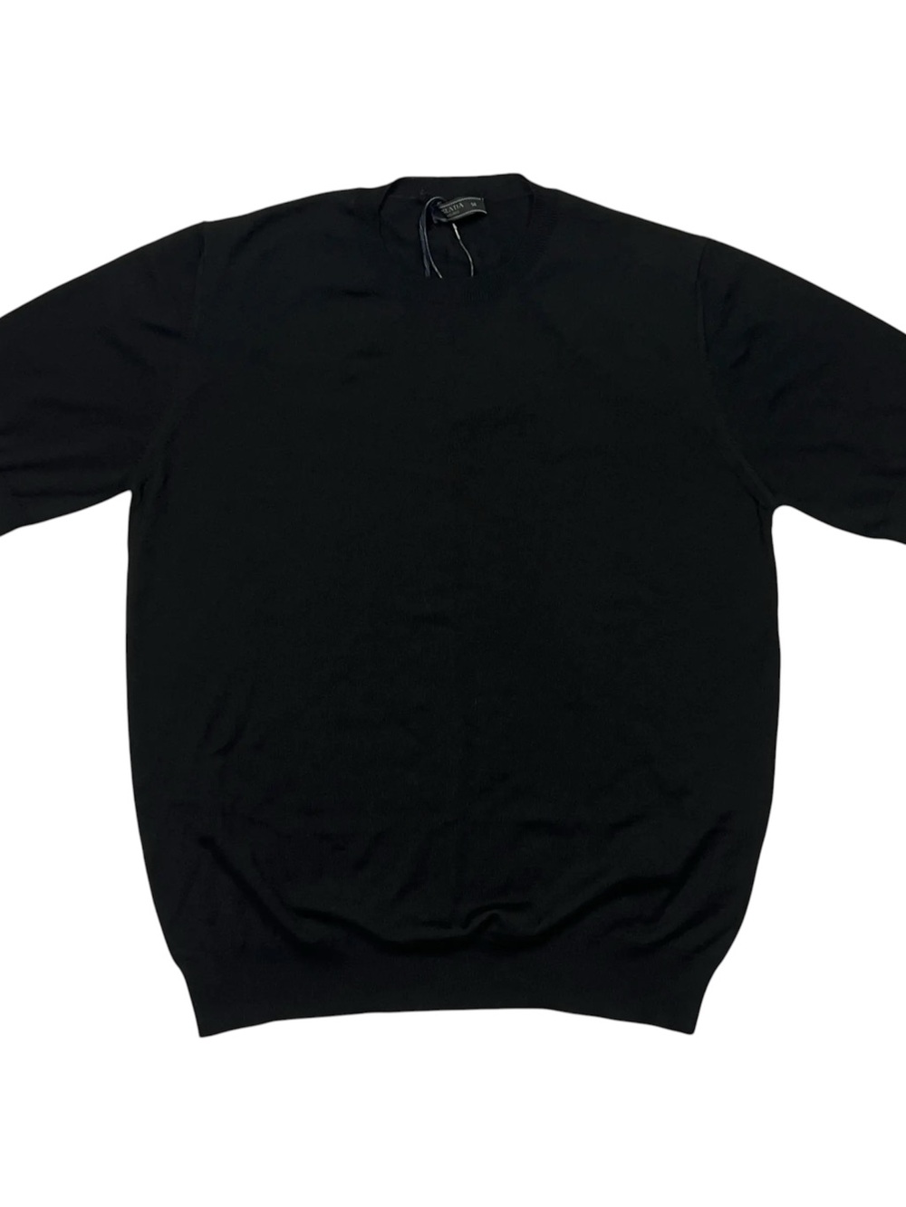 Prada Black Wool T-Shirt